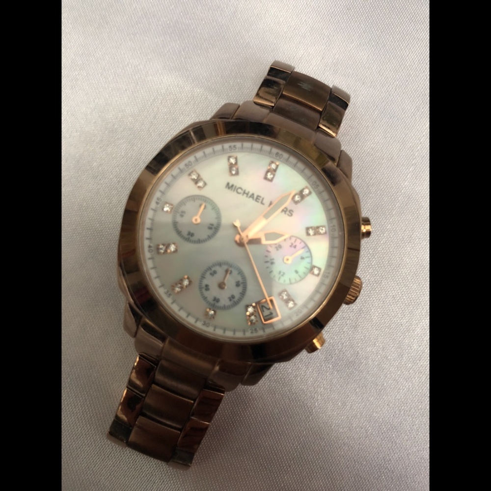 Women's Rose Gold Michael Kors Watch